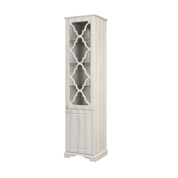 САНДРА 1 Шкаф с витриной 2Д 0865.4 (снято), Собран