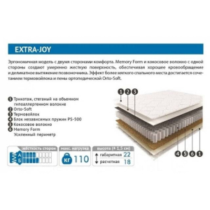 Матрас Extra-joy EX-19  80 х 200