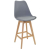 Scaun Jerry bar~Grey
