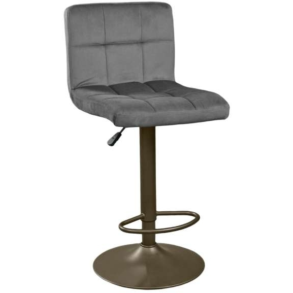 Scaun de bar SB-044~Catifea Grey