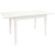 Masa MG-A05~White mat glass+White leg